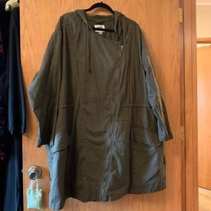 Old Navy 4X Army Green Jacket NWOT